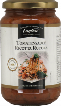 Tomatensauce Ricotta Rucola, 350 ml / Glas